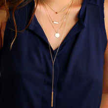 Collier de mode doré